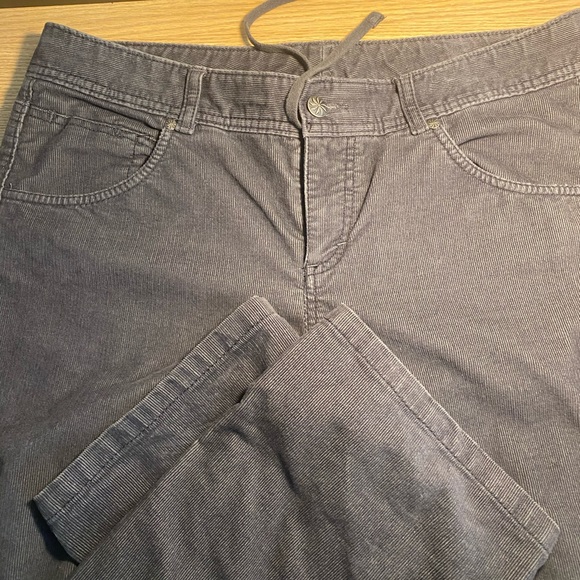 Athleta Pants - Athleta Corduroy pants Gray size 14